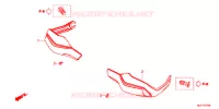 PROTEGES MAINS pour Honda AFRICA TWIN CRF 1000 DCT SILVER de 2016