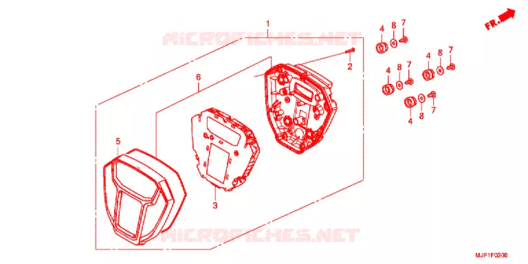COMPTEUR Honda MOTO 1000 AFRICA-TWIN 2016  CRF1000DG