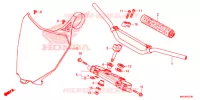 GUIDON   TE DE FOURCHE pour Honda CRF 450 RX ENDURO de 2024