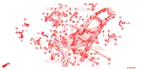 CADRE pour Honda CTX 700 DCT ABS de 2017