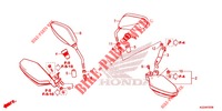 RETROVISEUR   PROTEGE MAIN pour Honda CRF 250 L de 2018