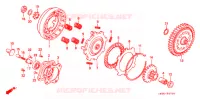 EMBRAYAGE pour Honda MONKEY 50 de 1993