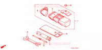 OUTIL (2) pour Honda MONKEY 50 de 1993