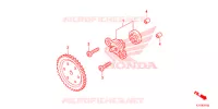 POMPE A HUILE pour Honda SH 125 D 3E de 2017