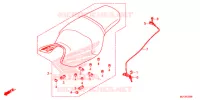 SELLE pour Honda CTX 1300 de 2017