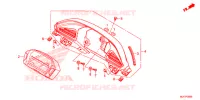 COMPTEUR pour Honda CTX 700 ABS de 2017