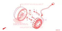 ALTERNATEUR pour Honda NC 750 POLICE de 2017