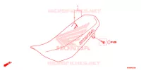 SELLE pour Honda CRF 110 de 2018