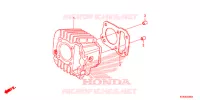 CYLINDRE pour Honda CRF 110 de 2018