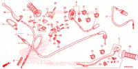 LEVIER DE GUIDON   CABLE   COMMODO pour Honda CRF 110 de 2018