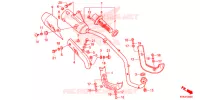 SILENCIEUX D'ECHAPPEMENT pour Honda CRF 110 de 2018