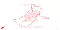 SELLE pour Honda CRF 110 de 2018