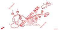 FAISCEAU DES FILS pour Honda CRF 125 F BIG WHEELS de 2018