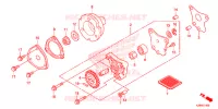 POMPE A HUILE pour Honda CRF 125 F BIG WHEELS de 2018