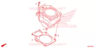 CYLINDRE pour Honda FOURTRAX 500 RUBICON AT DCT EPS de 2018