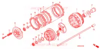 EMBRAYAGE pour Honda VT 1300 FURY ABS de 2010