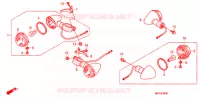 CLIGNOTANT pour Honda VT 1300 FURY ABS de 2010