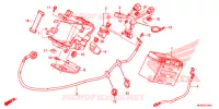 BATTERIE pour Honda VT 1300 C FURY RED de 2018