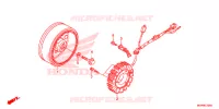 ALTERNATEUR pour Honda XR 650 L de 2018