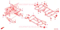SUPPORT pour Honda TRX 250 FOURTRAX RECON Standard de 2018
