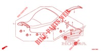 SELLE pour Honda TRX 250 FOURTRAX RECON Standard de 2021