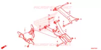 BRAS ARRIERE pour Honda FOURTRAX 500 RUBICON IRS EPS de 2018