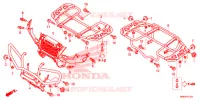 SUPPORT pour Honda FOURTRAX 500 RUBICON IRS EPS de 2018