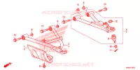 TRIANGLES AVANT pour Honda FOURTRAX 500 RUBICON IRS EPS de 2018
