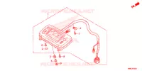 COMPTEUR pour Honda FOURTRAX 680 RINCON RED de 2018