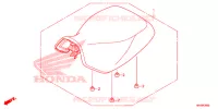 SELLE pour Honda FOURTRAX 500 FOREMAN BASE de 2018