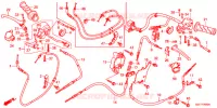 LEVIER DE GUIDON   CABLE   COMMODO (1WH) pour Honda BENLY 50 de 2021