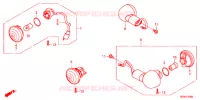 CLIGNOTANT pour Honda SUPER CUB 50 de 2021