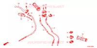 LEVIER DE GUIDON   CABLE   COMMODO pour Honda SUPER CUB 50 de 2021