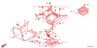 MARCHE PIEDS (MW1101WHG/J) pour Honda BENLY 110 POST OFFICE de 2019
