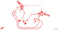 COMMODO   LEVIER   CABLE pour Honda FORZA 250 de 2020