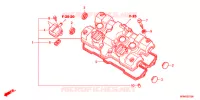 COUVRE CULASSE pour Honda CB 400 SUPER FOUR RED de 2018