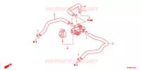 VALVE DE COMMANDE D'INJECTION D'AIR pour Honda CB 400 SUPER BOL D\'OR ABS RED de 2018