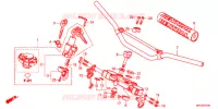 GUIDON   TE DE FOURCHE pour Honda CRF 450 L de 2019