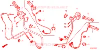 COMMODO   LEVIER   CABLE pour Honda CB 1300 SUPER BOL DOR ABS SILVER de 2019