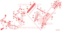 SILENCIEUX D'ECHAPPEMENT pour Honda NC 750 INTEGRA de 2015