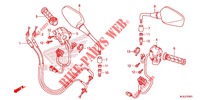 COMMODO   LEVIER   CABLE (NC700SD/750SD) pour Honda NC 750 S DCT de 2014