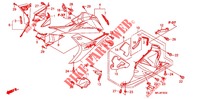 CARENAGES INFERIEUR (G.) (CBR600RR9,A,B/RA9,A,B) pour Honda CBR 600 RR de 2010
