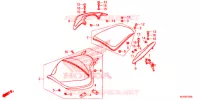 SELLE pour Honda GOLD WING 1800 F6C VALKYRIE BLACK de 2014