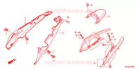 COUVERCLES LATERAUX pour Honda NC 700 X 35KW de 2013