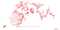 PHARE pour Honda NC 700 X 35KW de 2013