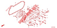 COUVERCLE GAUCHE pour Honda VISION 50 de 2012
