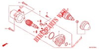 DEMARREUR (MITSUBA) pour Honda VISION 50 de 2012