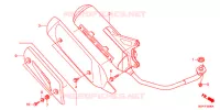 SILENCIEUX D'ECHAPPEMENT pour Honda VISION 50 de 2013