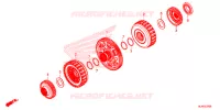 EMBRAYAGE pour Honda PIONEER 1000 M5 DELUXE de 2019