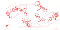 CLIGNOTANT pour Honda CB 1100 ABS de 2013